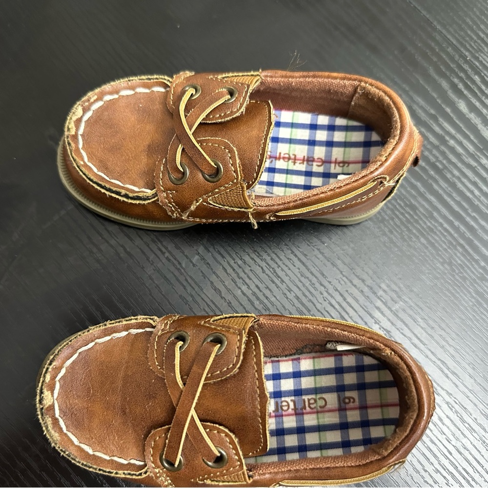 Carter's Tan Moccasin Kids Shoes